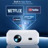 ELEPHAS Mini Projector, 4K Supported, Projector for Indoor Movies,Zoom, Home Theater - 3 of 4