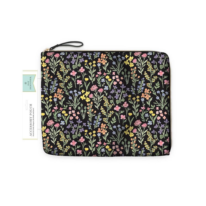 Day Designer Accessory Pouch Flower Field Black, 4 of 7