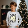 The Juniper Shop SmileyWorld Good Times Great Vibes  Youth Sweatshirt - 3 of 4