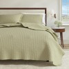 Great Bay Home Detailed Channel Stitch All-Season Reversible Quilt Set With Shams - 4 of 4