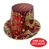 Beistle Midnight Masquerade Hi-Hats, (25/Pkg) Multicolored - 3 of 3