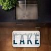 Stupell Industries Better To Wake At Lake Printed Anti-Fatigue Floor Mat, design by Kim Allen, 30"x18" - 2 of 4