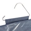Over-the-Door Cotton Blend and Plastic Shoe Organizer with 20 Storage Pockets, Denim - 4 of 4
