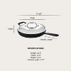 All-Clad 12" Cast Iron Skillet with Lid, Black - 2 of 4