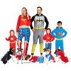 DC Comics Justice League Superhero Matching Family Pajamas Union Suit - 4 of 4