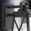 Urban Ambiance Luxury English Country Outdoor Wall Light,  11-1/2"H x 6"W,  Midnight Black Finish, UHP1051 - 4 of 4