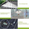 8x6Ft Outdoor Storage Shed, Large Metal Garden Tool Shed With Window, Sloping Roof And Lockable Door, For Backyard, Patio, Garage, Lawn Tool Storage - 2 of 4