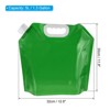 Unique Bargains Plastic Camping Hiking Collapsible Water Container Reservoirs 5L/1.3 Gallon 6 Pcs - 2 of 4