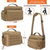 OPUX Tactical Lunch Box Men Adult, Insulated Large Cooler Bag with MOLLE, Mesh Side Pockets Pail Office Meal Prep - 4 of 4