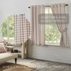 Annie Buffalo Portabella Check Short Panel Set of 2 63x36  VHC Brands - 3 of 4