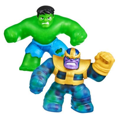 Heroes of Goo Jit Zu Marvel Versus Pack - Thanos Vs Hulk