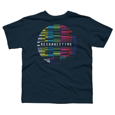 Boy's Design By Humans Reconnecting By clingcling T-Shirt