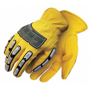 Bdg  Leather Gloves,Goatskin Palm,S 20-9-10695-S - 1 of 1