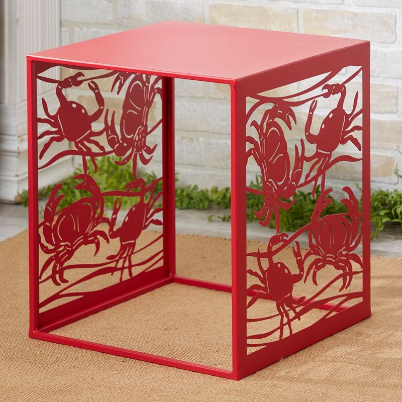 The Lakeside Collection Metal Icon Side Tables, 4 of 8