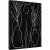 Amanti Art Summer Portrait I Woman and Vases by Melissa Wang Canvas Wall Art Print Framed 18 x 24-in. - 2 of 4