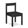 Fontoi Kids Table Sets, 3-Piece Toddler Table Sets with Dry Erase Table top, Children Activity Table Sets for Playrooms, Black, 19"*18"*25" - 3 of 4