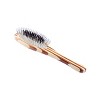 Bass Pet Brushes The Hybrid Groomer Shine & Condition, Patented & Award Winning Natural Bristle + Alloy Pin Bamboo Handle Medium Oval Striped Bamboo - 3 of 4