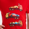 Toddler Boys' Cars Graphic Short Sleeve Graphic T-Shirt - Cat & Jack™ Red - image 2 of 4