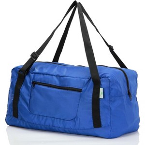 Unisex Foldable Travel Duffel Bag, Great for Gym, Travel Waterproof Stain Resistant - 1 of 4