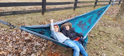 Person Hammock Eagles Nest Outfitters DoubleNest Hammock Review