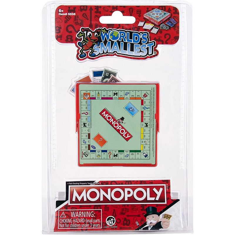Super Impulse World's Smallest Monopoly Board Game, 2 of 4