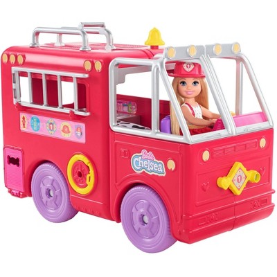 ​Barbie Chelsea Fire Truck Playset