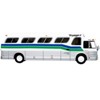 1966 GM PD4107 "Buffalo" Coach Bus "Voyageur Colonial" "Montreal Express" (Quebec, Canada) 1/87 Diecast Model by Iconic Replicas - 2 of 4