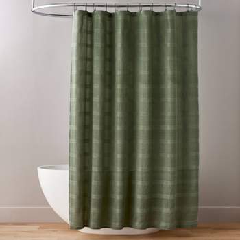 Washed Square Shower Curtain - Hearth & Hand™ with Magnolia