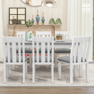 YOOCOZZ  7-Piece Dining Set with Extendable Table