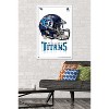 Trends International NFL Tennessee Titans - Drip Helmet 20 Framed Wall Poster Prints - 2 of 4
