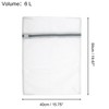 Unique Bargains Thickened Fine Mesh Laundry Bags White Gray - 3 of 4