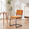 Dovelina Velvet Upholstered Modern Dining Chair Set of 2 - 2 of 4