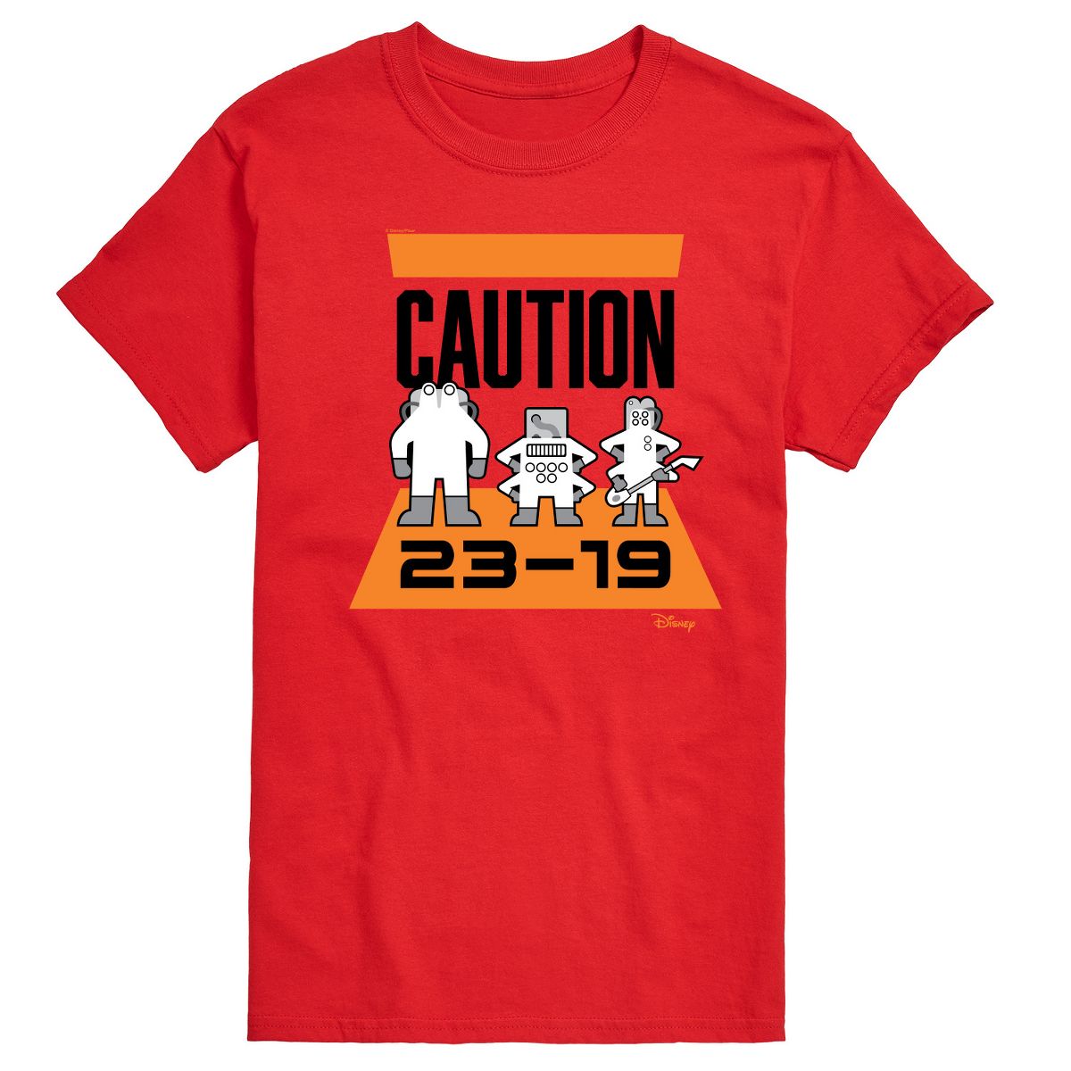 Men's - Disney - Caution 2319 Short Sleeve Graphic T-Shirt - thumbnail 6