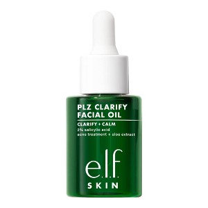 e.l.f. SKIN PLZ Clarify Facial Oil - 2% Salicylic Acid Acne Treatment + Aloe Extract - 1 fl oz - 1 of 4