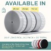 25mm x 33ft Self Stick Silicone Door Seal Weatherstrip - 3 of 4