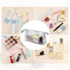 Unique Bargains Clear Portable Waterproof Makeup Bag Silver Tone 1 Pc - 4 of 4