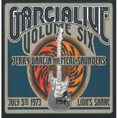  Jerry Garcia & Merl Saunders - Garcialive Volume 6: July 5, 1973 Lion's Share (3 CD) 