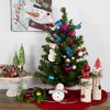 Northlight Pre-Lit Medium Canadian Pine Artificial Christmas Tree - 2' - Multi Lights - image 2 of 4