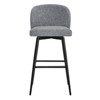Spruce&Spring Swivel Barstool with Metal Legs Set - 3 of 4