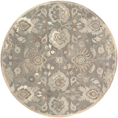 Mark & Day Eckville 6' Round Tufted Indoor Area Rugs Taupe