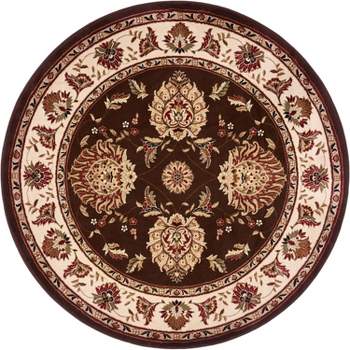 Well Woven Sultan Sarouk Oriental Persian Floral Formal Traditional Modern Classic Thick Soft Area Rug