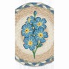 Earth Rugs Forget Me Not Round Coaster 7" Heat-Resistant Surface Protector - 3 of 3