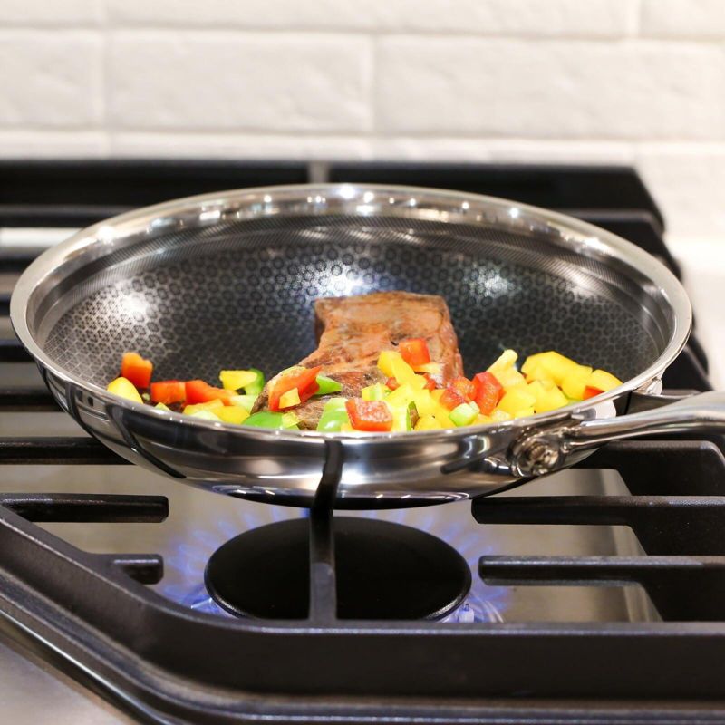 Frieling Black Cube Quick Release Fry Pan, Stainless Steel, 4 of 6