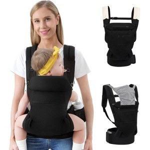 HKAI Ergonomic Baby Carrier for Newborn to Toddler with Adjustable Waistband And Breathable Mesh. - 1 of 4