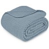 Muslin Cotton Blanket for Adults, Extra Large By Comfy Cubs - 4 of 4