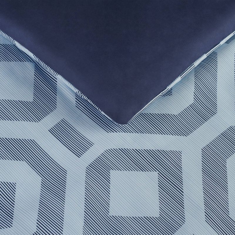 Skyler Textured Geometric Antimicrobial Bedding Set - Serta, 2 of 7