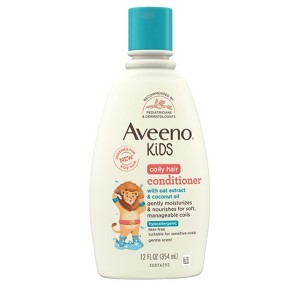 Aveeno Kids' Coily Hair Conditioner - 12 fl oz - 1 of 4