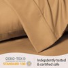 LuxClub 2 PC Performance Microfiber Solid Pillowcase Set - 4 of 4