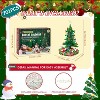 FONTOI Christmas Tree Building Toy Decorative Holiday Countdown Playset Educational Blocks for Kids Tabletop Display, Green, 12.2"*9.84"*2.76" - 2 of 4