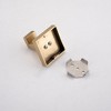 SEVOBAL Bathroom Towel Holders Sleek Stainless Steel Wall Mounted Hooks for Bathroom Bedroom Kitchen, Brushed Gold, 9.1"*4.33"*3.15" - 3 of 4